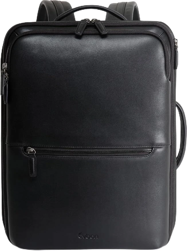 Ba lô đa năng dành cho doanh nhân, chất liệu da cao cấp, da thật, dung tích lớn, có thể mở rộng, chiều dài 15,6 inch