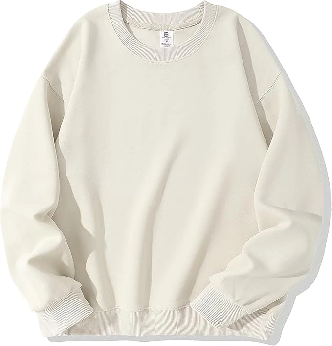 Áo nỉ dài tay dành cho nữ, kiểu dáng rộng rãi, ôm sát cơ thể, giúp thon gọn vóc dáng.