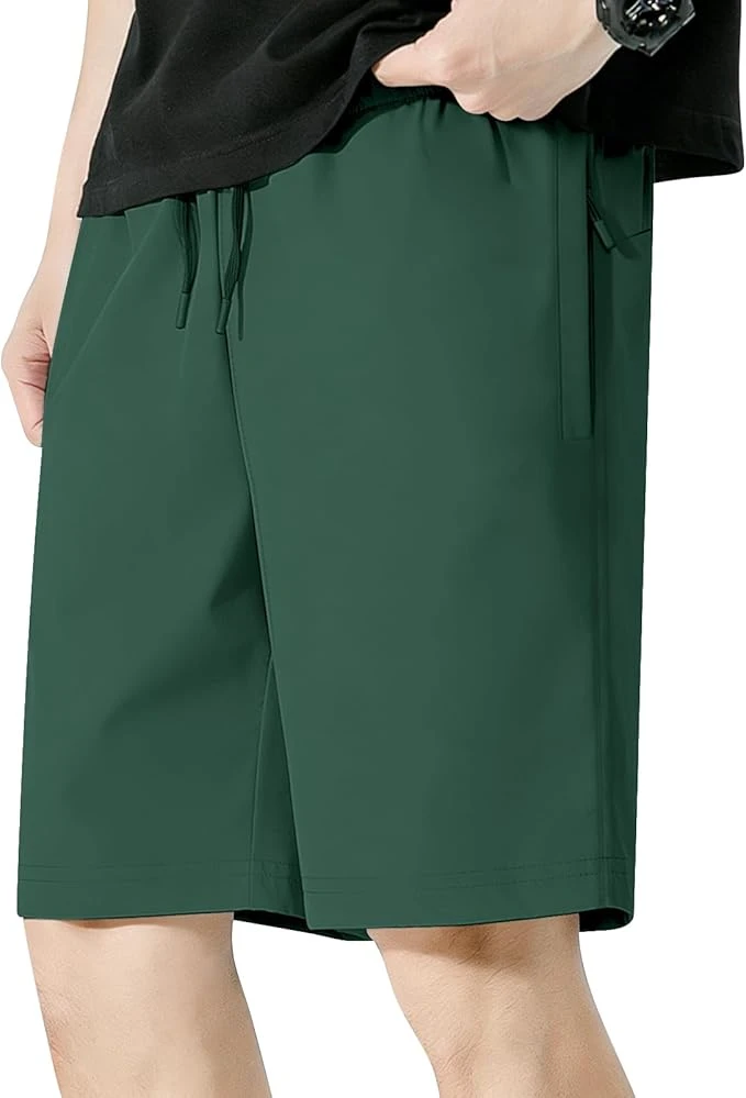 Quần short dài đến 3/4, nhẹ, thoáng mát, nhanh khô.