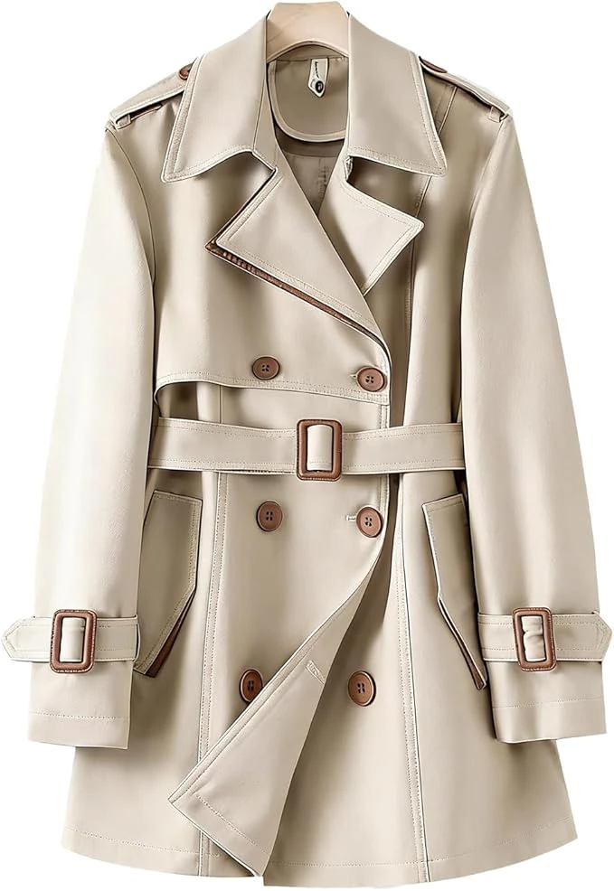 Áo khoác dáng dài nữ, áo khoác mùa xuân, tạo hiệu ứng thon gọn, dáng lửng, chắn gió, nhẹ, phối màu.