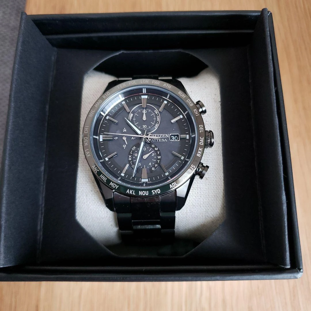 Đồng hồ CITIZEN HAKUTO-R màu đen