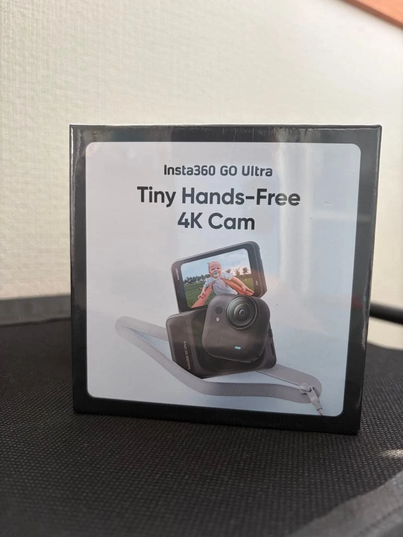 Mới, chưa sử dụng Insta360 GO Ultra – mẫu mới nhất. Lớp seal bên ngoài chưa mở.