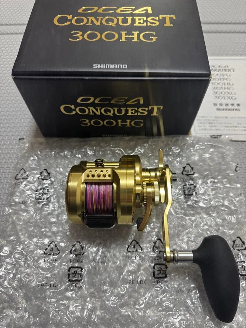 SHIMANO OCEA CONQUEST 300HG, mới, chưa sử dụng