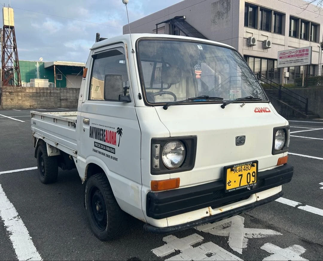 Subaru Sambar 4WD 1986, thực tế chỉ có 2 chủ sở hữu, có sổ bảo dưỡng, Odometer 89.000 km