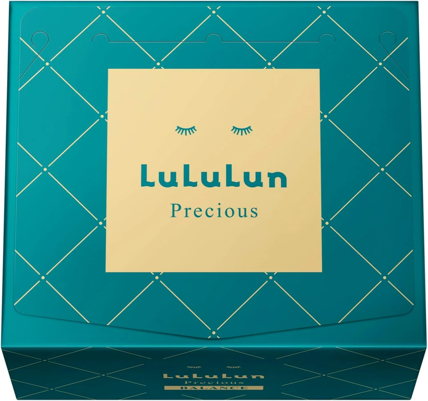 Mặt nạ LuLuLun Precious Pack màu xanh lá cây, 32 miếng - Mặt nạ dung tích lớn giúp làm săn chắc da.